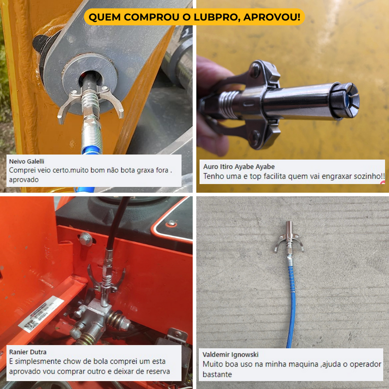 Acoplador de Graxa Engate Rápido -  LubPro