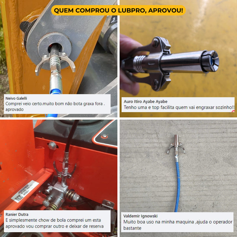 Acoplador de Graxa Engate Rápido -  LubPro