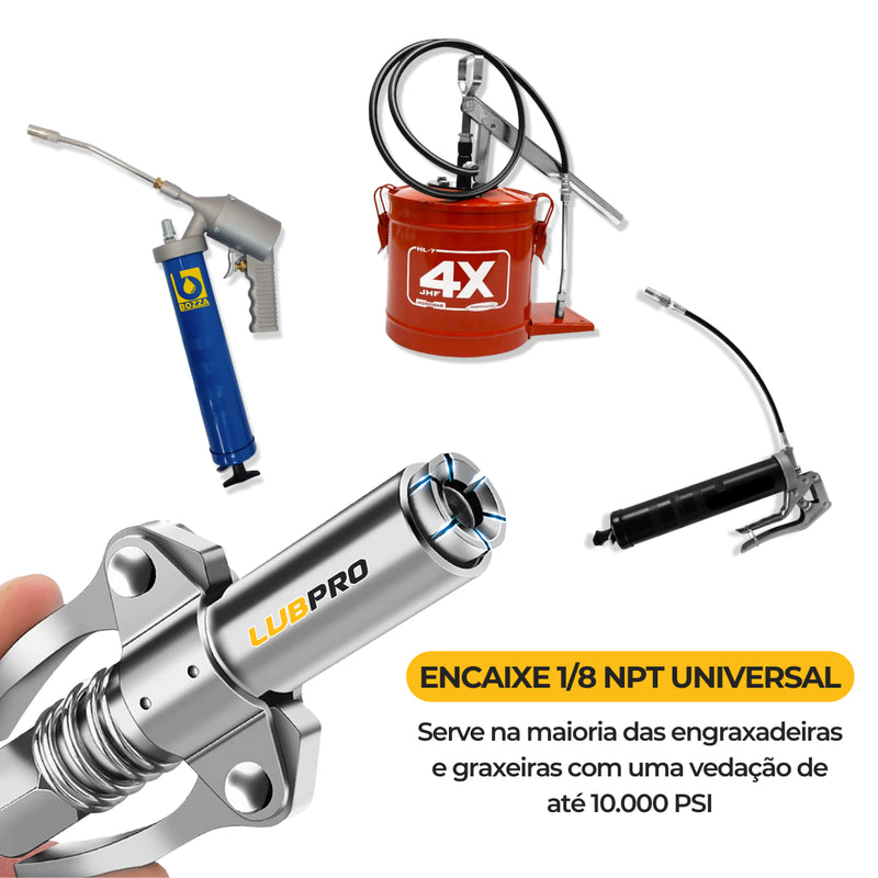 Acoplador de Graxa Engate Rápido -  LubPro