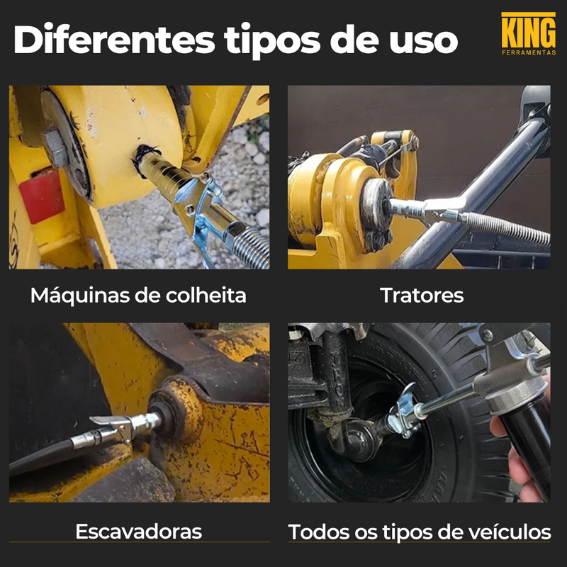 Acoplador de Graxa Engate Rápido -  LubPro